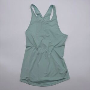 Under Armour Womens Open Back Crisscross Workout‎ Tank Top Mint Green